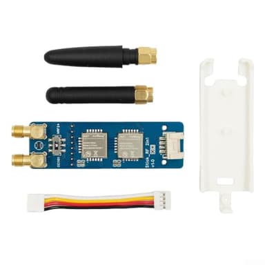 for M5Stack StickC Plus for ESP32 Compact IoT Module with CC1101 NRF24 Dual RF Functionality, Compatible with for M5StickC PLUS2 Development Board, Includes Grove Cable Antennas(with Shell)