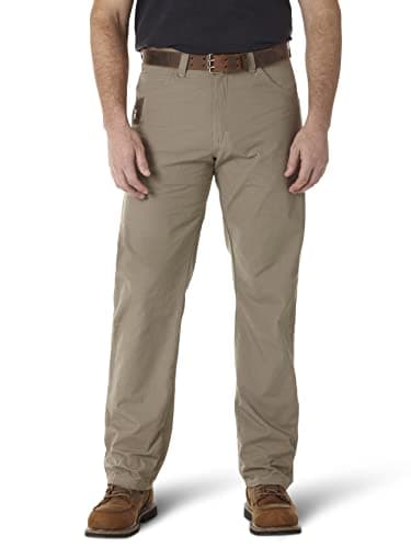 Wrangler Riggs Workwear mens Technician Work Utility Pants, Dark Khaki, 30W x 32L US