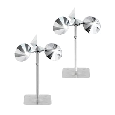 OFFO 2 PCS Bird Scare Reflective Device, Bird Reflector Keep Pigeon Woodpeckers and Sparrows Away for Outdoor Use Boats Roofs Gardens