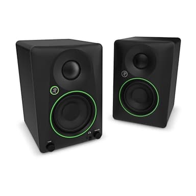 Mackie CR3.5BT 3.5" Creative Reference Powered Studio Monitors with Bluetooth, Tone Knob and Location Switch — Active Speakers for Music Production, Desktop Computer, Gaming, HiFi Listening