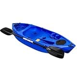 Kids Youth Kayak, 7FT Sit On Top Fishing Kayaks for Kids Child with Paddle, Capacity of 88LBS, Hard Shell Recreational Ocean Wave Kayak Boat