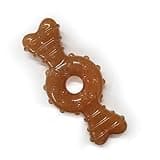Nylabone Ring Bone Chew Toy for Puppies, Puppy Teething Toys, Chicken Flavor, X-Small - Up to 15 lbs, 1 Count