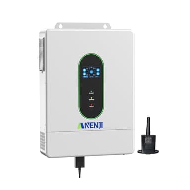12000W Hybrid Solar Inverter 48V,120/240V Split-Phase,Dual MPPT Max. 220A Battery Charging,Parallel 6 Units,Pure Sine Wave,Off+On-Grid Inverter for Home Loads Safe and efficient UL1741 Certification