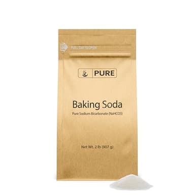 Pure Original Ingredients Baking Soda (2 lb) Sodium Bicarbonate (NaHCO3), Always Pure, No Fillers Or Additives.
