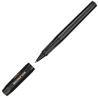Moleskine x Kaweco, Roller Pen, 0.7mm Point, Black with Black Ink