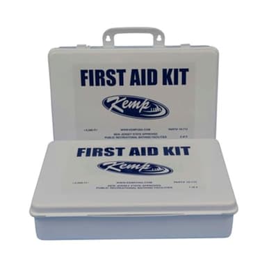 Kemp USA State of NJ Pool First Aid Kit - Pools Greater Than 5000 SF