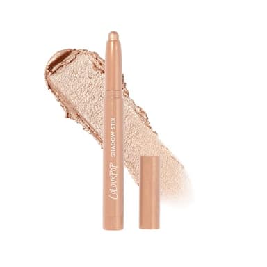 ColourPop Shadow Stix - Cream Eyeshadow Stick with Long-Lasting Color - Multi-Use Cream Makeup with a Built-In Sharpener & Precise Tip for Easy Application - Honey BB (0.05 oz)