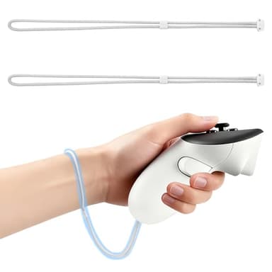 Improved Replacement Wrist Straps for Oculus Quest 3 Gen Controller, Straps for Oculus Quest3/Quest 3, Durable & Adjustable Controller Hand, Sturdy Comfy (Wrist Straps)