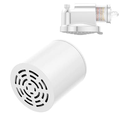 1 Pc NSF Certified Showerhead Filter Replacement Cartridge for HOPOPRO Shower Heads: B0DZCX7YCW, B0DZCZKLXD, B0DZD2N2ZJ B0FDGMKH23 B0FDGH8GX5 Remove Chlorine, Heavy Metals for Better Skin & Hair