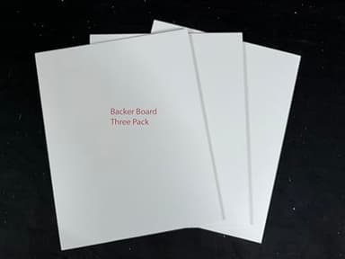 11"x14" Mosaic MDF Backer Board Melamine Coated (3 Pack or 10 Pack) (3)
