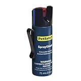 PetSafe SprayShield Animal Deterrent Spray (2.4 Oz / 71 ML) Dog Spray Self Defense Compact Design for Portability, Belt Clip for Easy Carry, Releases Surprising Burst, Citronella