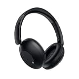 Pointcinco Active Noise Canceling Headphones, Over Ear Wireless Headphones with Mic, 60 Hours Play Time Bluetooth Headphones with Deep Bass, Foldable Lightweight Headphones with HiFi Audio for Music