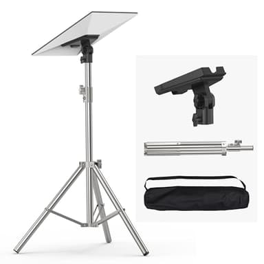 Starlink Gen 3 Tripod Stand, Stainless Steel Mount Supports Gen 3/V4 and Standard Kickstand Dish, Includes Pipe Adapter, Height Adjustable from 2.6 to 4.2Feet, Portable Starlink Accessories