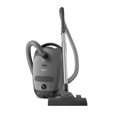 Miele Classic C1 Pure Suction Bagged Canister Vacuum, Graphite Grey - Portable, Household