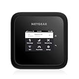 NETGEAR Nighthawk M6 5G Mobile Hotspot, 5G Router with Sim Card Slot, 5G Modem, Portable WiFi Device for Travel, Unlocked with Verizon, AT&T, and T-Mobile, WiFi 6, 2.5Gbps (MR6150)
