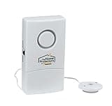 Reliance Controls THP205 Reliance Sump Pump Alarm with Flood Alert, 9 V Battery, 6 Ft Wire Sensor, 105 Db, White