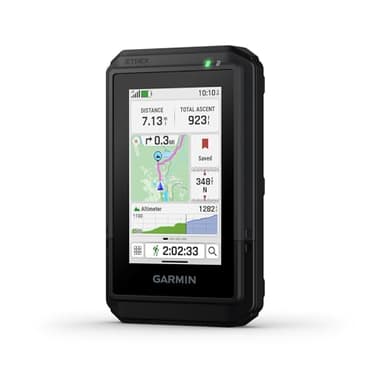 Garmin eTrex® Touch, Rugged, Easy-to-Use GPS Handheld Navigator, Color Touchscreen, Preloaded Maps with Routable Trails and Roads, Long Battery Life for Hiking and All Outdoor Activities