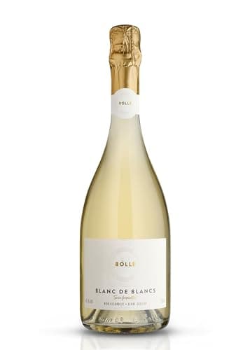 BOLLE Blanc de Blancs - Non Alcoholic Wine - Premium Alcohol Free Sparkling White Wine with Bright Citrus Freshness, Award Winning Champagne Alternative, Champagne Style - 750ml