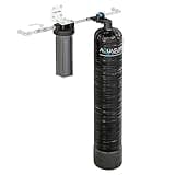 Aquasure Serene Series 15 GPM Whole House Salt-Free Water Conditioning Descaler System with Triple Purpose Pre-Filter for 4-6 Bathrooms | Inhibits Scale & Bacteria Buildup, Removes 99% of Contaminants