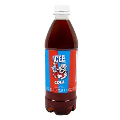 ICEE Cola Syrup – 16.9 fl oz Official ICEE Cola Flavor Shaved Ice Syrup for Slushie Machines, Freeze Pop Makers & Domestic Slushie Appliances – Vegan-Friendly, Classic Slush Concentrate