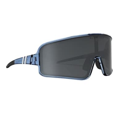 Blenders Eyewear Eclipse – Polarized Sunglasses – Wrap-Around Lens – 100% UV Protection – For Men & Women – Deep Blue