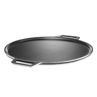 HexClad Hybrid Nonstick Pizza Steel for Pizzas and Flatbreads Up to 14", Dishwasher-Friendly, Oven and BBQ-Safe Up to 900°F