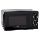 Avanti MM07V1B Microwave Oven 700-Watts Compact Mechanical with 5 Power Settings, Defrost, Full Range Temperature Control and Removable Glass Turntable, 0.7-Cu.Ft, Black