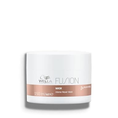 Wella Professionals Fusion Intense Repair Mask for Damaged Hair | Repairs, Strengthens & Protects Against Breakage for Smooth, Silky Hair | 5.07 Fl Oz