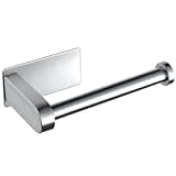 YIGII Self Adhesive Toilet Paper Holder - Bathroom Toilet Paper Holder Stand no Drilling Stainless Steel Brushed