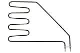 Amerec Sauna Heating Element 3001-711 ELEMENT 1500W 208V