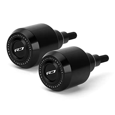 Mokiton Motorcycle Frame Sliders Crash Bar Protector Compatible with Yamaha YZF R7 2025 2022 2023 2024 | Engine Fairing Guard Shield Falling Protection YZF-R7 YZFR7 Accessories (Black)