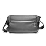 tomtoc 11 inch iPad Sling bag for 2025 iPad A16, iPad Air M3&M2, iPad Pro M4, M2&M1, Chest Crossbody Bag for Men Women, Water-resistant EDC Casual Pack for Tactical, Travel, Work, Gym, Sport
