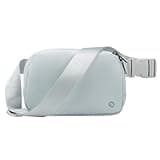 BALEAF Belt Bag for Women Fanny Pack Crossbody Adjustable Strap Everywhere Waist Packs Workout Running 2L Grey