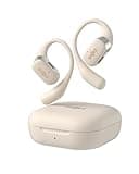 SHOKZ OpenFit - Open-Ear True Wireless Bluetooth Headphones with Microphone, Earbuds with Earhooks, Sweat Resistant, Fast Charging, 28HRS Playtime, Compatible with iPhone & Android (Renewed)