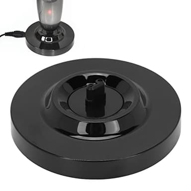 Electric Shaver Charging Stand, Black Round Shape Men's Shaver Charger Base Universal Charging Dock for s5000 6000 7000 s8000 s9000