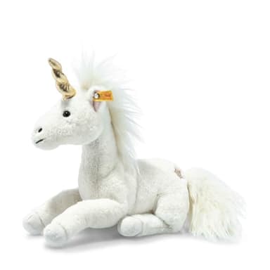 Steiff Handcrafted Since 1880 Premium Plush Dangling Stuffed Animal - 11" Unica Unicorn