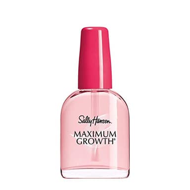 Sally Hansen Nail Treatment Maximum Growth® Nail Strengthener | Base Coat & Nail Protectant | Triple Protein & Silk Formula for Strong, Healthy Nails