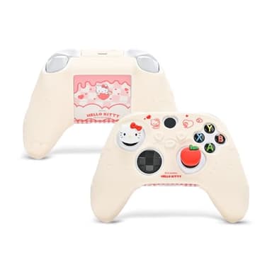 Kuitmor Silicone Controller Cover Skin for Xbox Series X,Soft Anti-Slip Protective Cover Skin Case Compatible with Xbox Wireless Controller with 2 Thumb Grip Caps - HLK