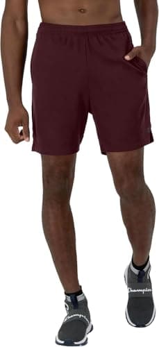 Champion Men's Sport Shorts – Moisture-Wicking, Lightweight, Breathable Mesh, 9" Inseam, Side Pockets, Elastic Waistband, Gym, Running, Training, Athletic Workout Shorts