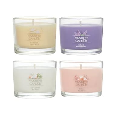 Yankee Candle Minis Jar, Sweet Serenity Variety Pack, 4 ct Variety Pack