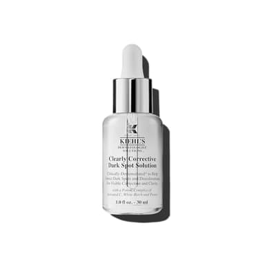 Kiehl's Clearly Corrective Dark Spot Serum, Brightening Facial Serum, Reduces Hyperpigmentation & Post-acne Marks, with Vitamin C & Salicylic Acid, All Skin Types, Paraben-free - 1 fl oz