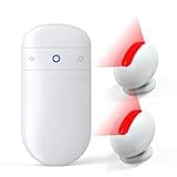 Wireless Motion Sensor Doorbell -Indoor Motion Detector Alarm, Door Chime for Business/Store/Office Entrance, Entry Alert Bell with Buzzer, USB/Battery Powered (1 Receiver + 2 Motion Sensor)