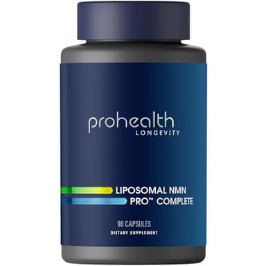 ProHealth Longevity Liposomal NMN Pro Complete™ (90 Capsules) - Liposomal Uthever® NMN, Trans-Resveratrol, TMG