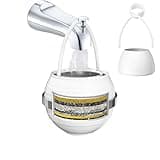 Beati Faucet Bath Filter for Tub - Kinder Water Filter for Bathtub, Hard Water Softener to Remove Lead,Chlorine and Fluoride, Improve Skin, Hair and Nails Condition,White