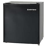 West Bend Mini Fridge Compact Refrigerator for Home Office or Dorm, Auto Defrost with Reversible Door, Energy Star Rated, 1.7-Cu.Ft., Black