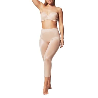SPANX Shape Invisible Capri, Champagne Beige - Medium
