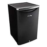 Danby DAR044A6MDB 4.4 Cu.Ft. Mini Fridge, Compact Refrigerator For Bedroom, Living Room, Bar, Dorm, Kitchen, Office, E-Star In Black With Lock