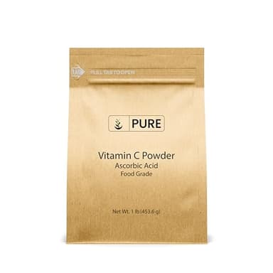 PURE ORIGINAL INGREDIENTS Vitamin C Powder (1 lb) Ascorbic Acid, Non GMO, Dietary Supplement