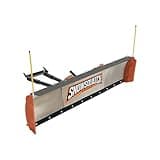 SNOWSQUATCH Deluxe Aluminum UTV Snow Plow System 60-72 Inch Adjustable Blade Universal Mount Kit