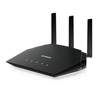 NETGEAR Nighthawk WiFi 6 Router (RAX36) – Router Only, AX3000 3 Gbps Wireless Speed – Dual-Band Gigabit Internet – Covers 2,000 sq. ft., 25 Devices – Built-in VPN, USB 3.0, Gaming